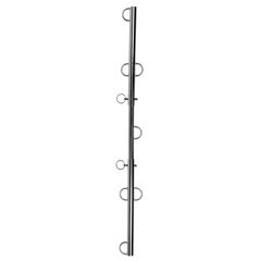 Ouch Spreader Bar with Multiple Hooks - Silver-thumb-1