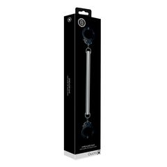 Ouch Spreader Bar with Hand or Ankle Cuffs - Silver-thumb-4