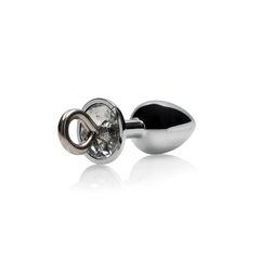 Ouch Hearts Paddle with Metal Anal Plug - Black-thumb-10