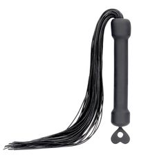 Ouch Beginners Silicone Whip - Black-thumb-6