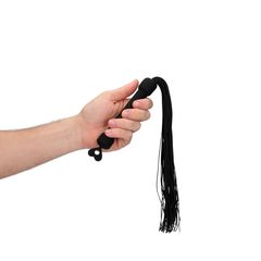 Ouch Beginners Silicone Whip - Black-thumb-2