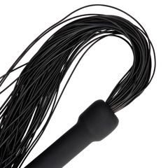 Ouch Beginners Silicone Whip - Black-thumb-7