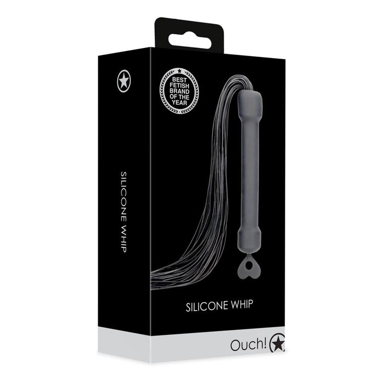 Ouch Beginners Silicone Whip - Black