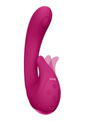 Miki - Pulse Wave & Flickering G-Spot Vibrator - Pink * bulk