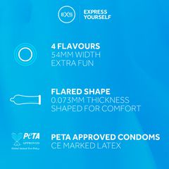 EXS Banana - Condoms 1pcs-thumb-2