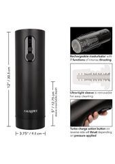 CalExotics Bionic Thrusting Masturbator - Black-thumb-4