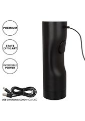 CalExotics Bionic Thrusting Masturbator - Black-thumb-3