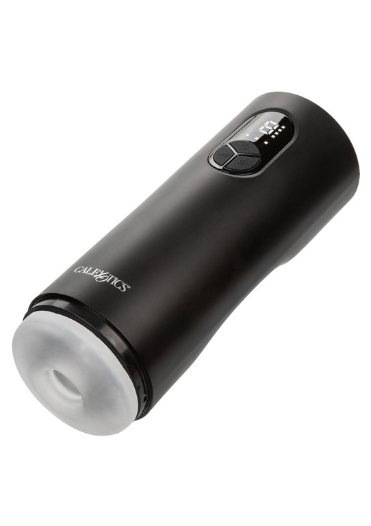 CalExotics Bionic Sucking and Vibrating Masturbator - Black