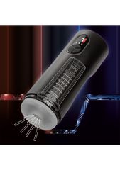 CalExotics Bionic Sucking and Vibrating Masturbator - Black-thumb-7
