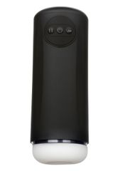 CalExotics Optimum Power Vibrating and Thrusting Stroker - Black-thumb-9