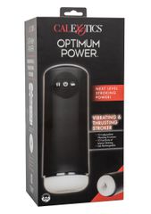 CalExotics Optimum Power Vibrating and Thrusting Stroker - Black-thumb-10