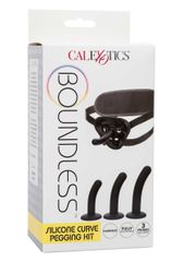 CalExotics Boundless Silicone Curve Pegging Kit - Black-thumb-6