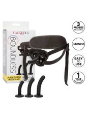 CalExotics Boundless Silicone Curve Pegging Kit - Black-thumb-2