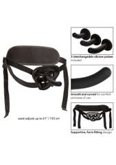 CalExotics Boundless Silicone Curve Pegging Kit - Black-thumb-3