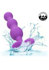 CalExotics First Time Triple Beaded Probe - Purple-thumb-4