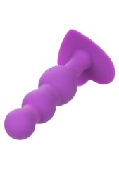 CalExotics First Time Triple Beaded Probe - Purple-thumb-5