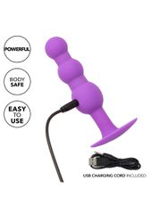 CalExotics First Time Triple Beaded Probe - Purple-thumb-1