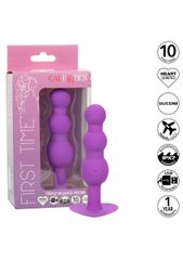 CalExotics First Time Triple Beaded Probe - Purple-thumb-3