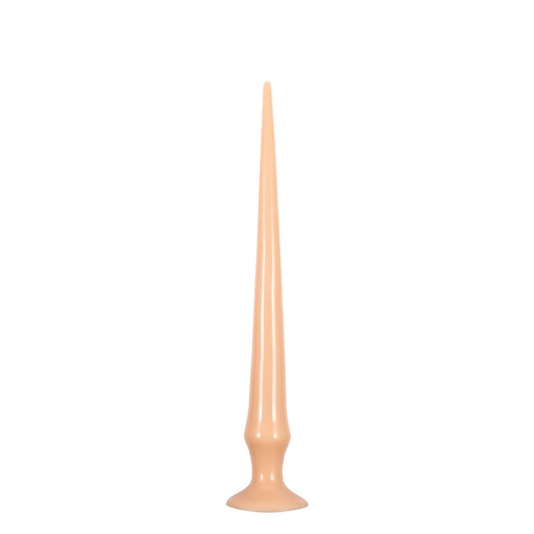 Dildo Deep Inside Natural PVC Suction Cup 42 cm
