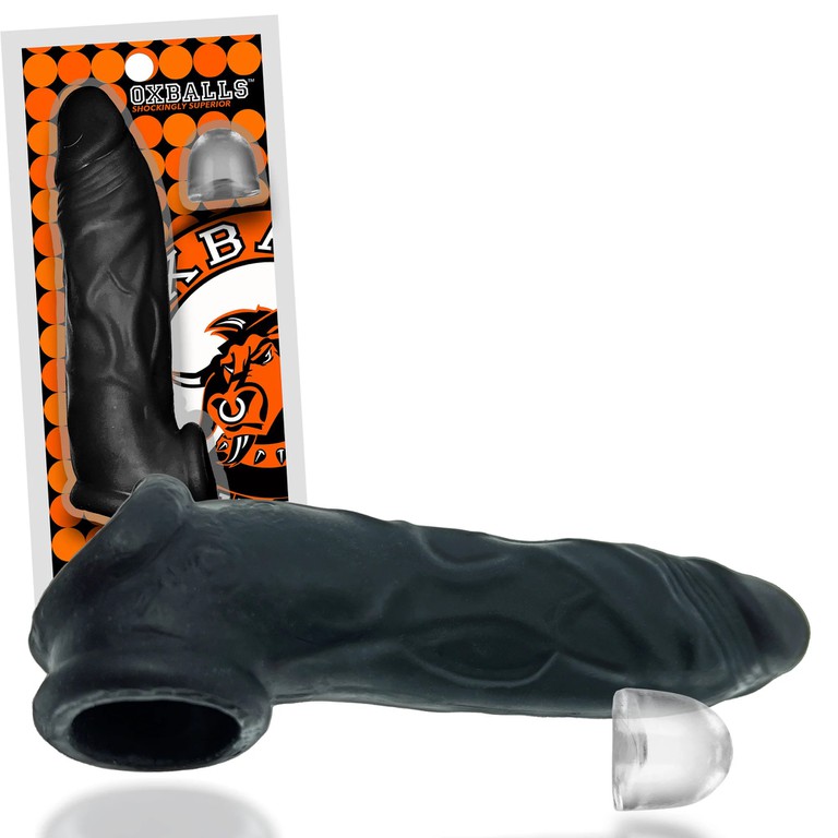 Oxballs - Dicker Ultra-slim Cocksheath Black