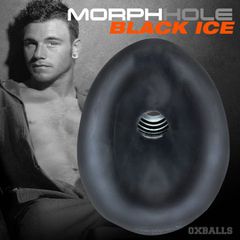 OXBALLS Morphhole Gaper Plug Black Ice Large