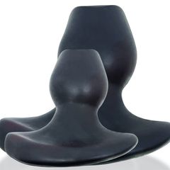 OXBALLS Morphhole Gaper Plug Black Ice Large-thumb-1