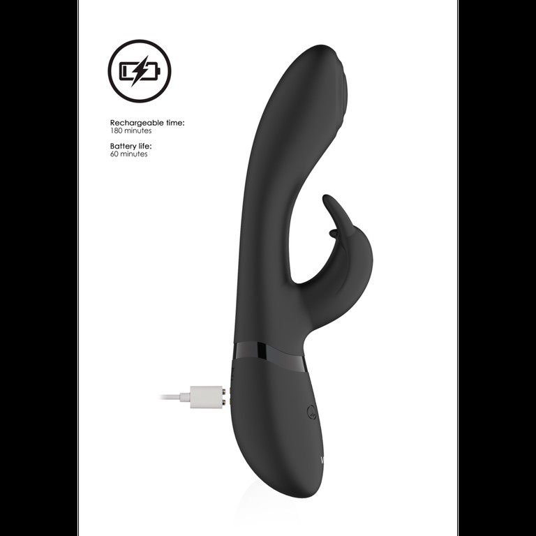 Vive Cato - Pulse G-spot Rabbit - Black *bulk