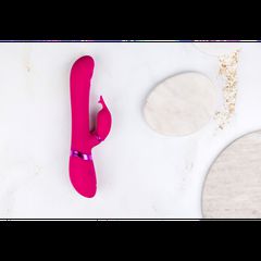 Etsu - Pulse Wave G-Spot Rabbit & Clitoral Stimulator - Pink-thumb-6