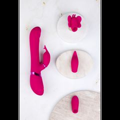 Etsu - Pulse Wave G-Spot Rabbit & Clitoral Stimulator - Pink-thumb-7