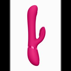 Etsu - Pulse Wave G-Spot Rabbit & Clitoral Stimulator - Pink-thumb-1