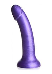 G-Tastic 17,8cm / 7 inch Metallic Silicone Dildo Purple