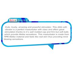 Baile Mini Vibrating Penis Flesh