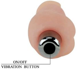 Baile Mini Vibrating Penis Flesh-thumb-6