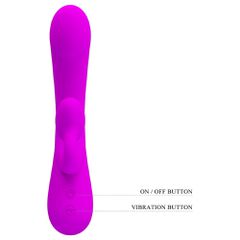 Pretty Love Sincere Rabbit Vibrator Purple-thumb-4