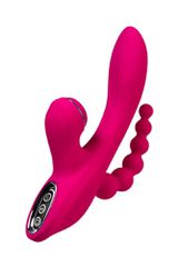 JOS Stimulator 3 in 1 Tripling silicone pink 21cm