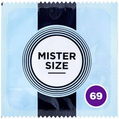 PRESERVATIVOS MISTER SIZE PURE FEEL EXTRA FINO 69MM 1pcs