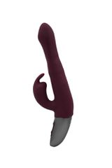 TITANZ 8.5" SILICONE RECHARGEABLE VIBRATOR-thumb-1
