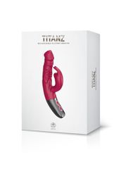 TITANZ 7 SILICONE RECHARGEABLE VIBRATOR PINK