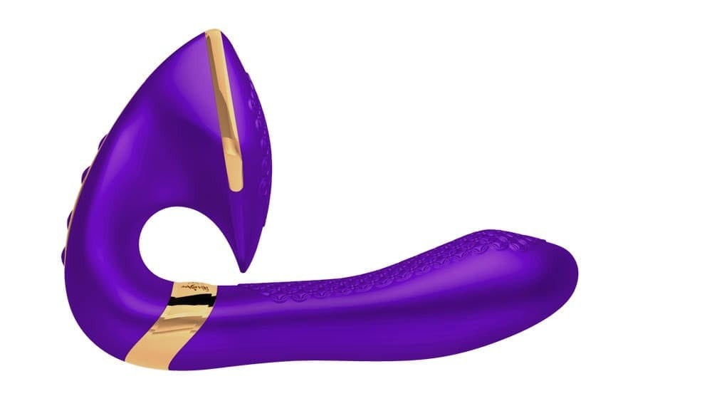 SHUNGA VIBRATOR MASSAGER SOYO USB PURPLE