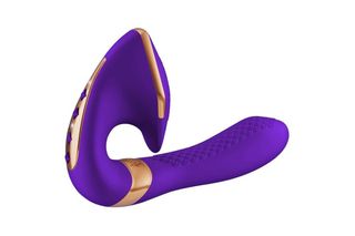 SHUNGA VIBRATOR MASSAGER SOYO USB PURPLE-thumb-1