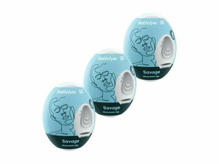 Satisfyer Savage Masturbator Egg 3er Set-thumb-2