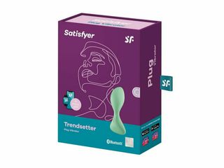 Satisfyer Trendsetter anal vibrator Green-thumb-1