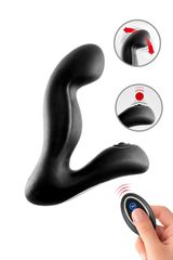 Remote controlled prostate massager and perineum stimulator-thumb-4