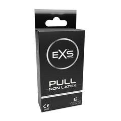 EXS Pull - Non-Latex Condoms - 6 Pieces-thumb-2