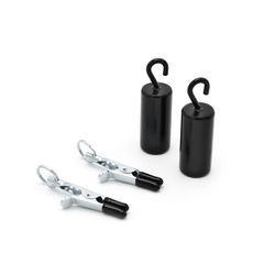 Nipple Croc Clamps 2x100g Hook Weights-thumb-2