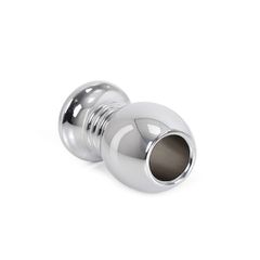Hollow Anal Plug Ribbed-thumb-4