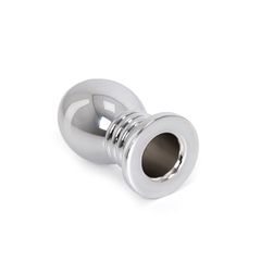 Hollow Anal Plug Ribbed-thumb-3