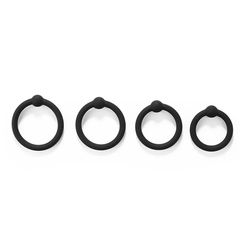 Kiotos Silicone Penis Glans Ring Set-thumb-1