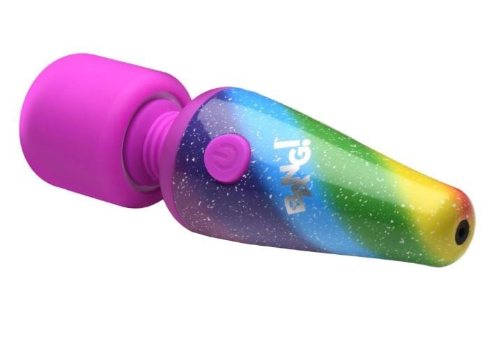 MINI WAND MASSAGER 10 FUNCTIONS USB RAINBOW