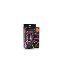 Laser Heart Medium Anal Plug w/ Remote Control-thumb-7